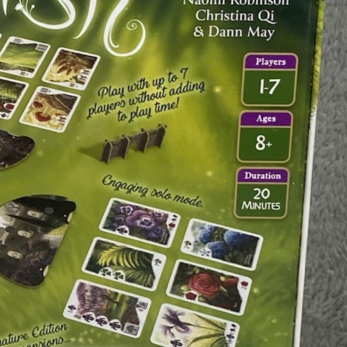Flourish Board Game James & Carol A. Wilson Signature Edition Starling Games