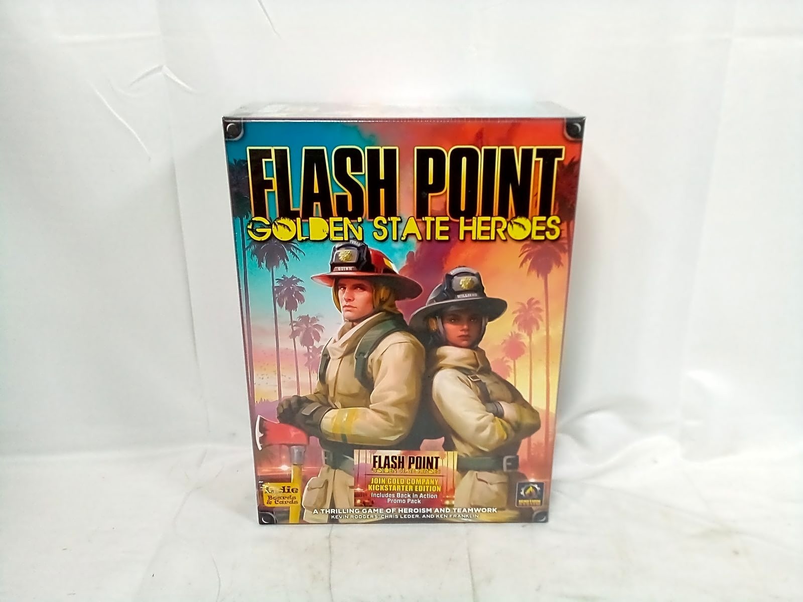 Flash Point: Golden State Heroes Kickstarter Edition Board Game
