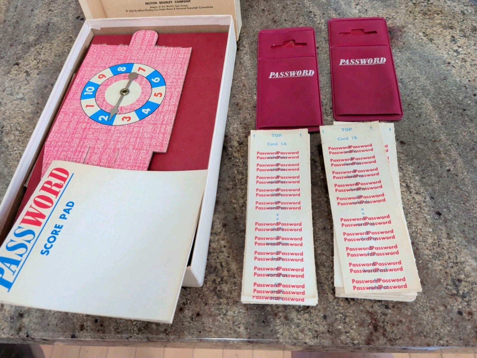 1962 PASSWORD Volume Two BOARD GAME Milton Bradley 4260 Complete