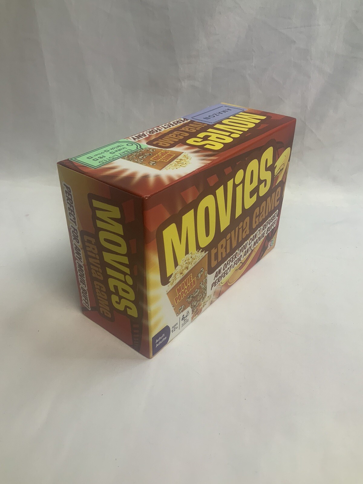 Outset Media Boardgame Movies Trivia Game Box NM