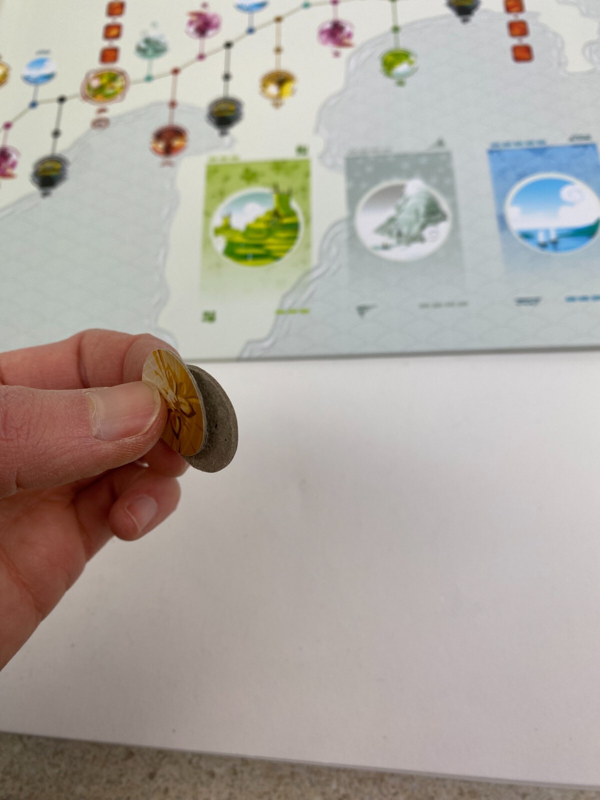 Tokaido Board Game By Fun Forge Punched Missing Travelers Markers