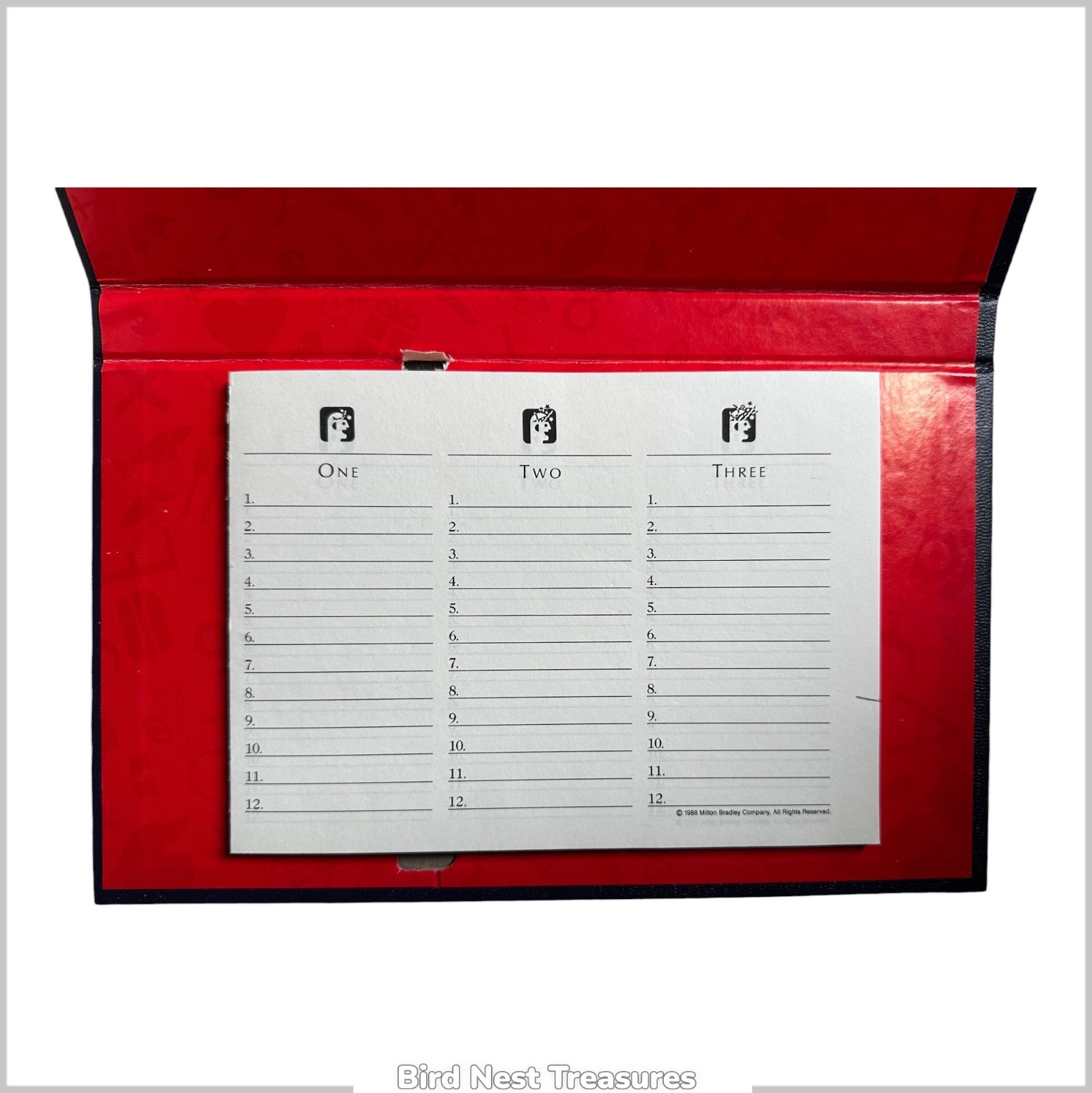 Milton Bradley 1988 THE GAME OF SCATTERGORIES—100% Complete w/ Original Box NM
