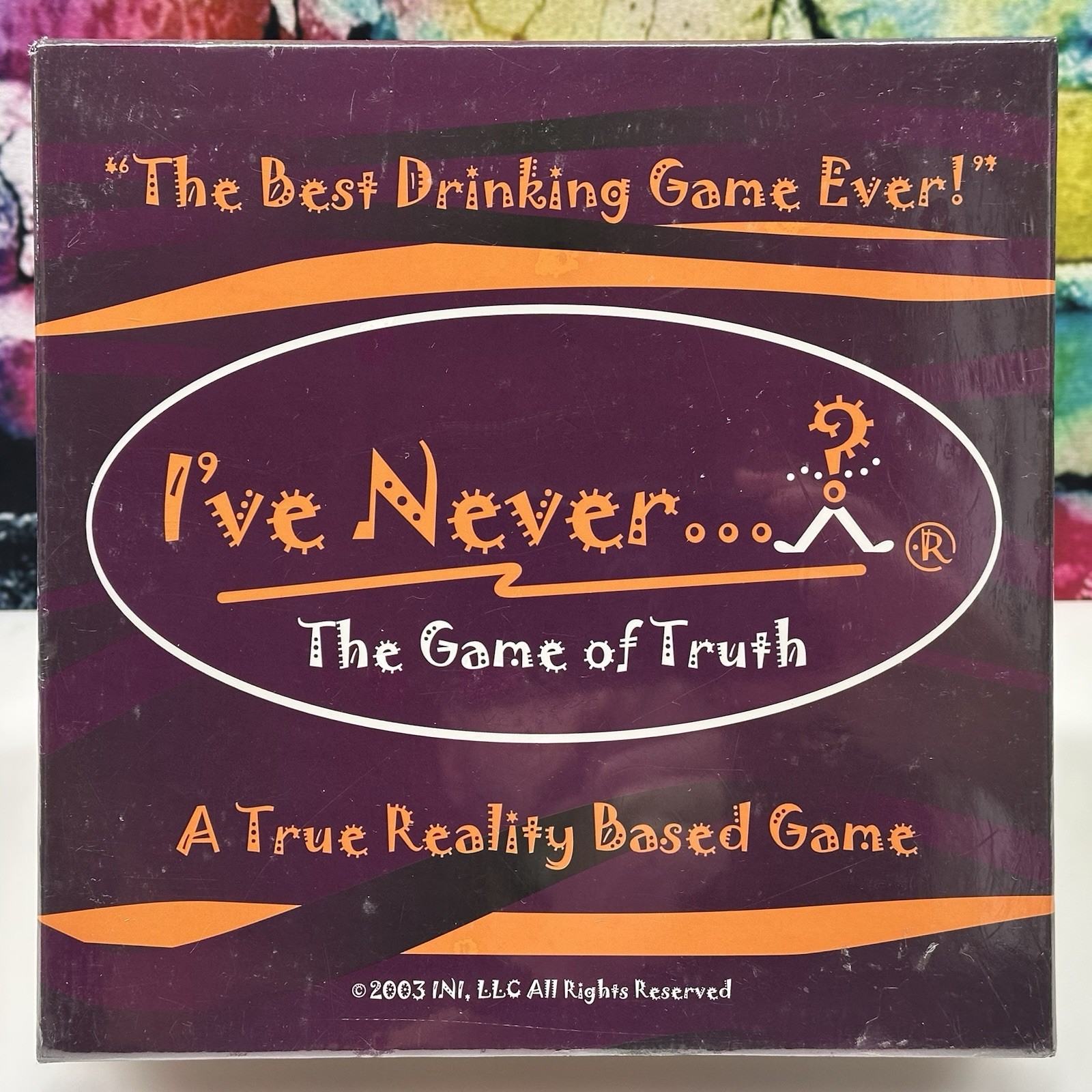 I’ve Never…The Game of Truth A True Reality Based Game 2003 Drinking Fun NEW!