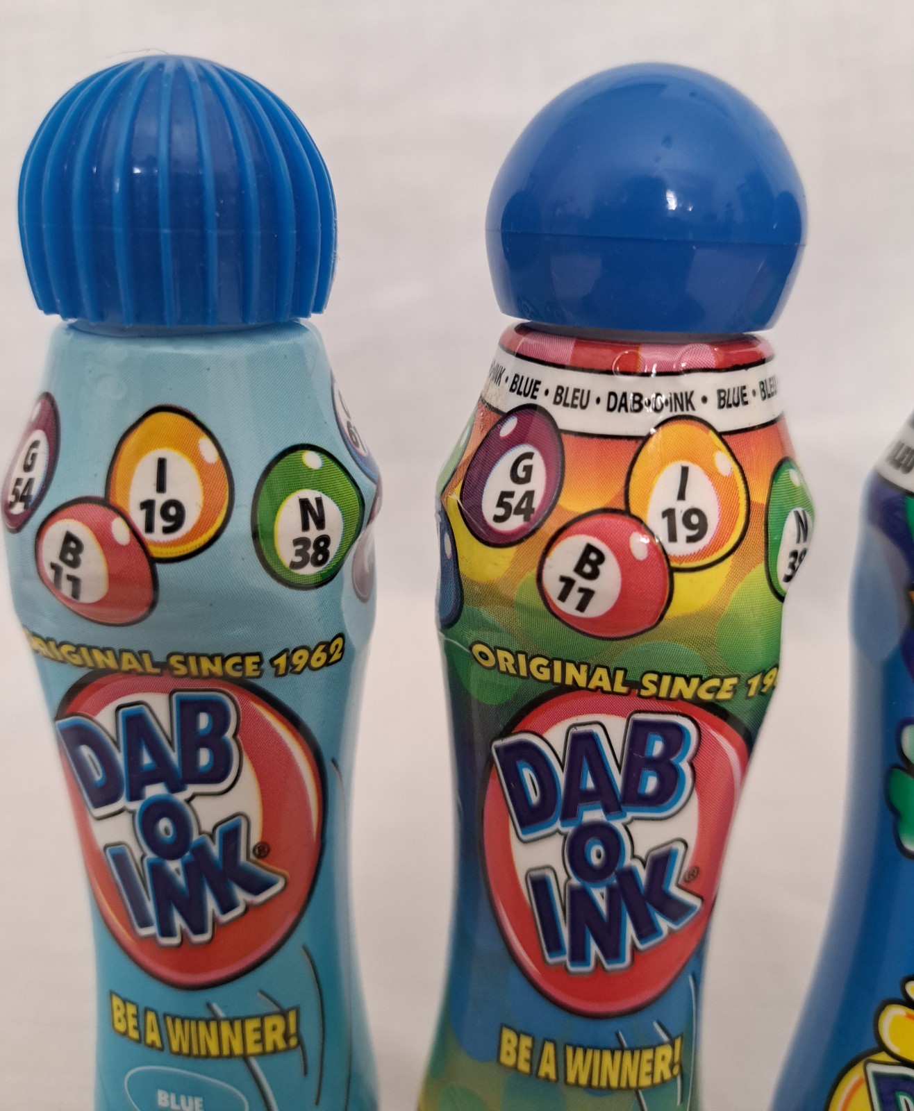 Dab-O-Ink Bingo Marker Daubers / Dabbers Card Marker Blue 3 fl oz Made in USA