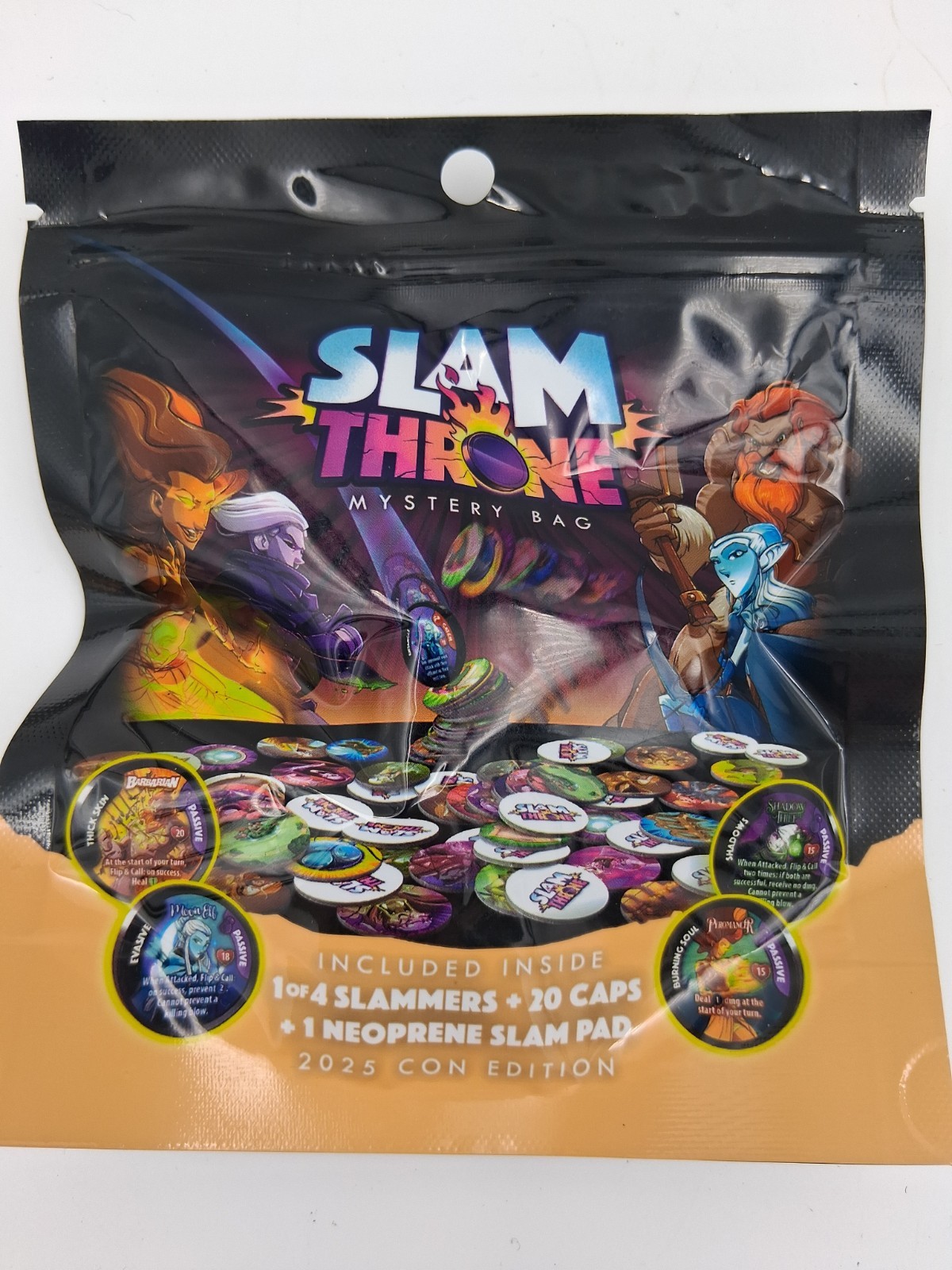 10 Slam Throne Mystery Bag 2025 Con Edition New Sealed Packs (Dice Throne)