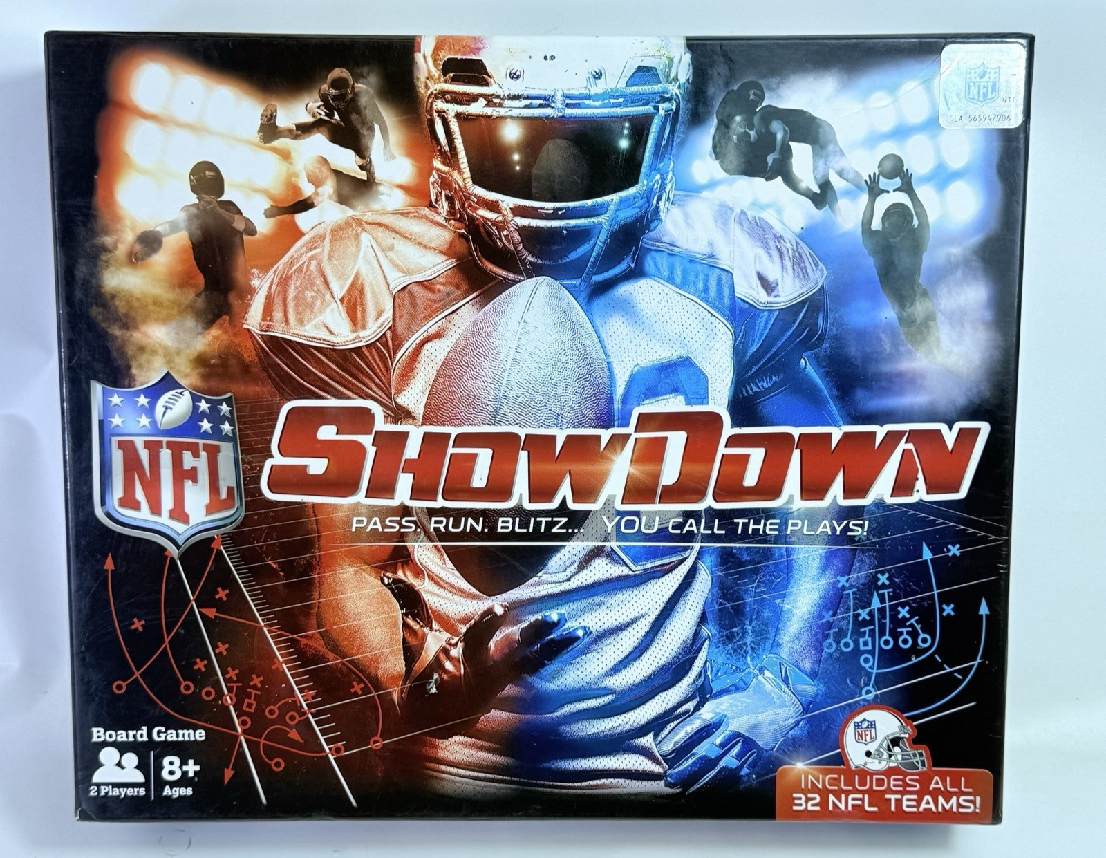 NFL Showdown Board Game Buffalo Games Official Licensed 100% Complete 2018