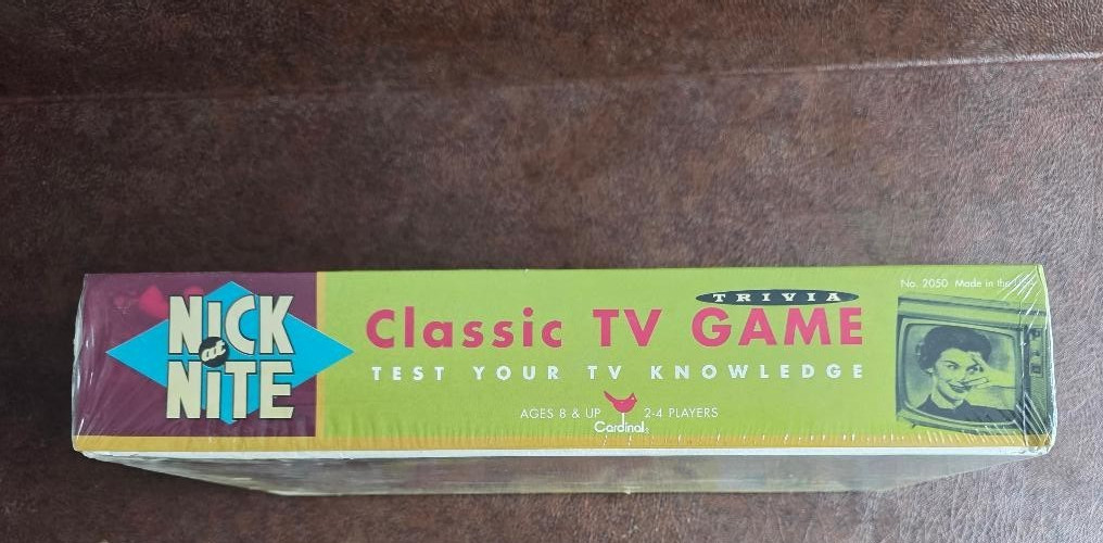 NICK at NITE Classic TV Trivia Game 1996 new factory sealed