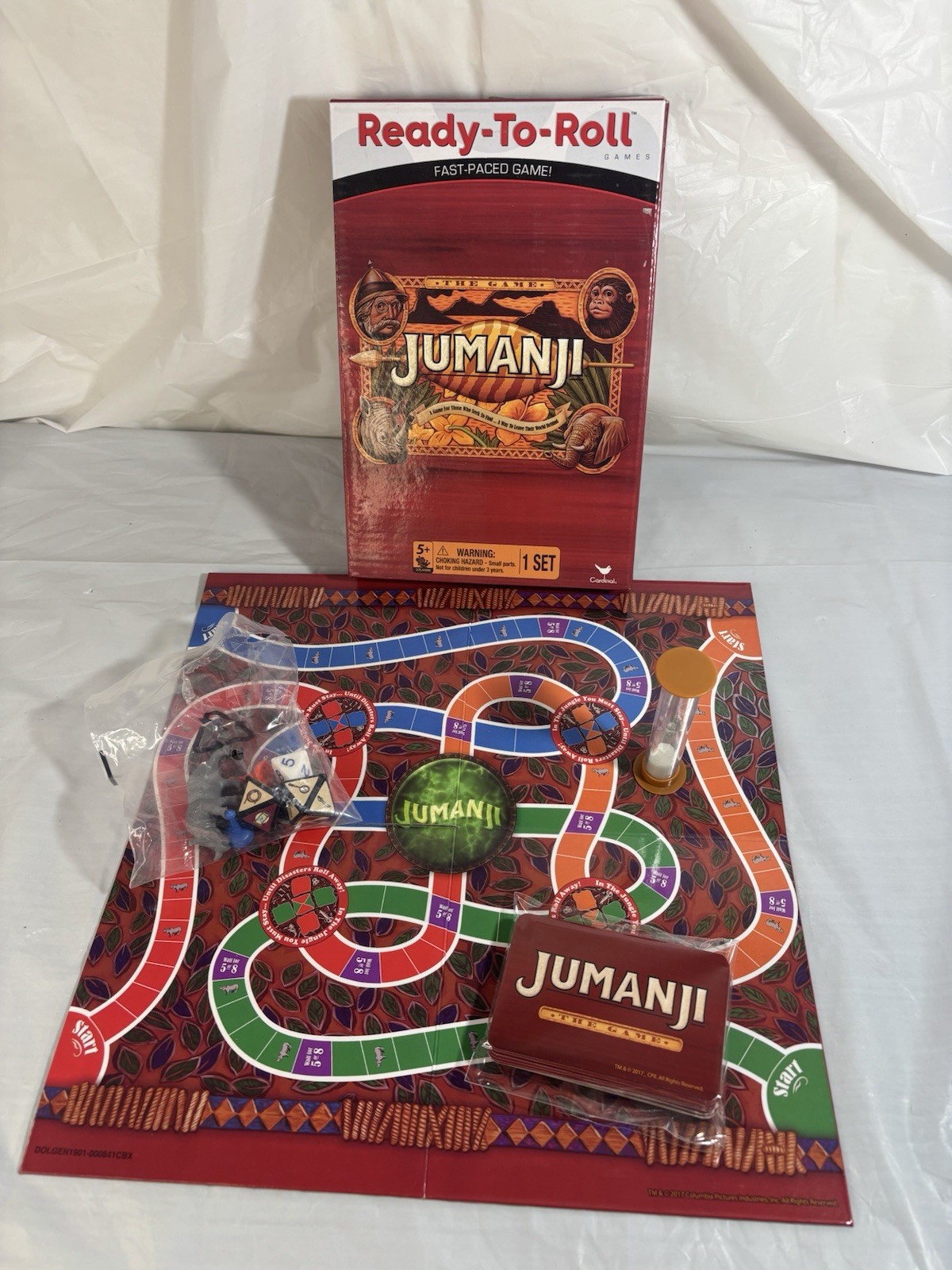 Jumanji The Game Ready To Roll A Game for Those Who Seek to Find Board Game