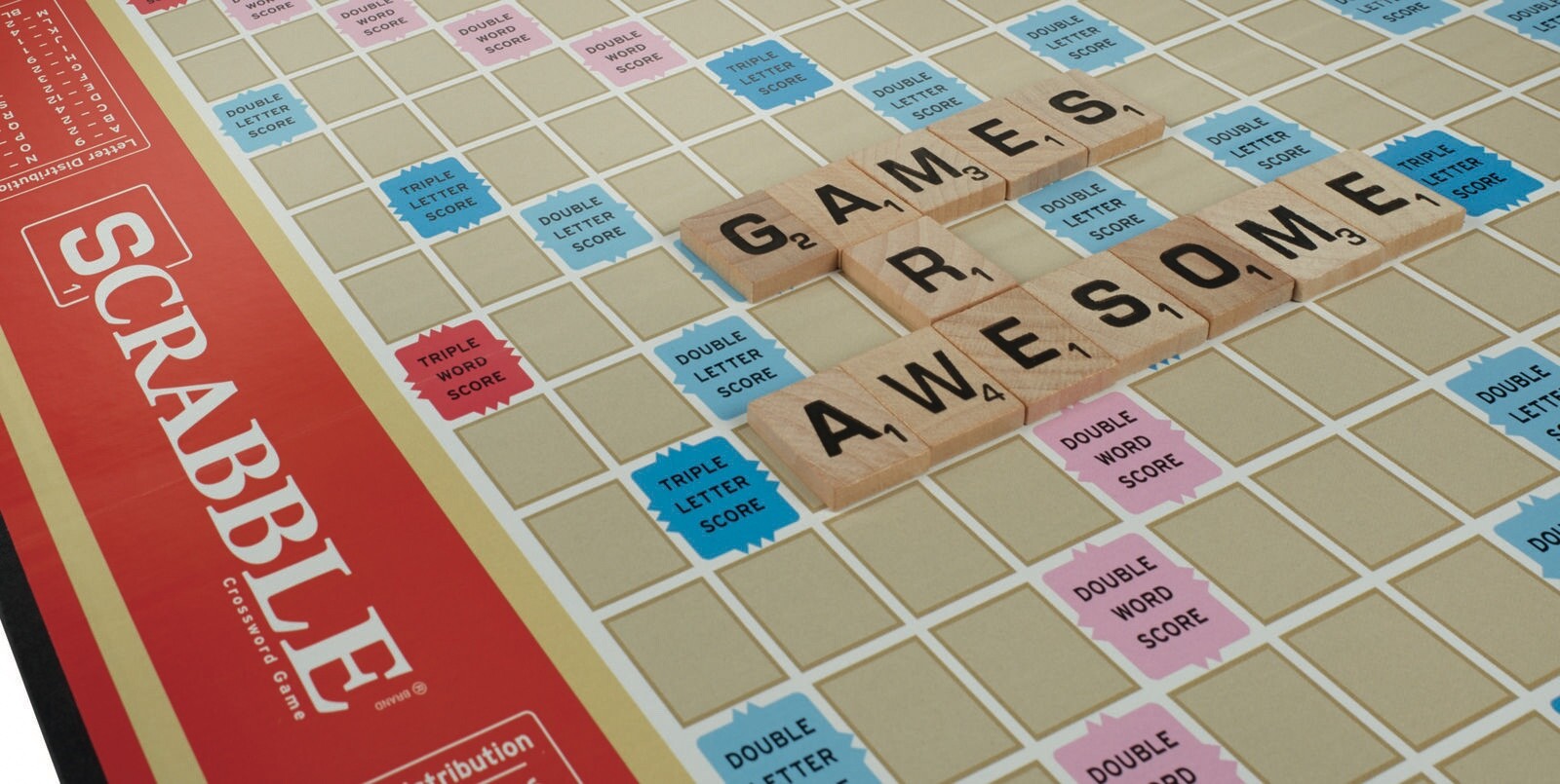 New Scrabble Game the classic crossword game for ages 8+