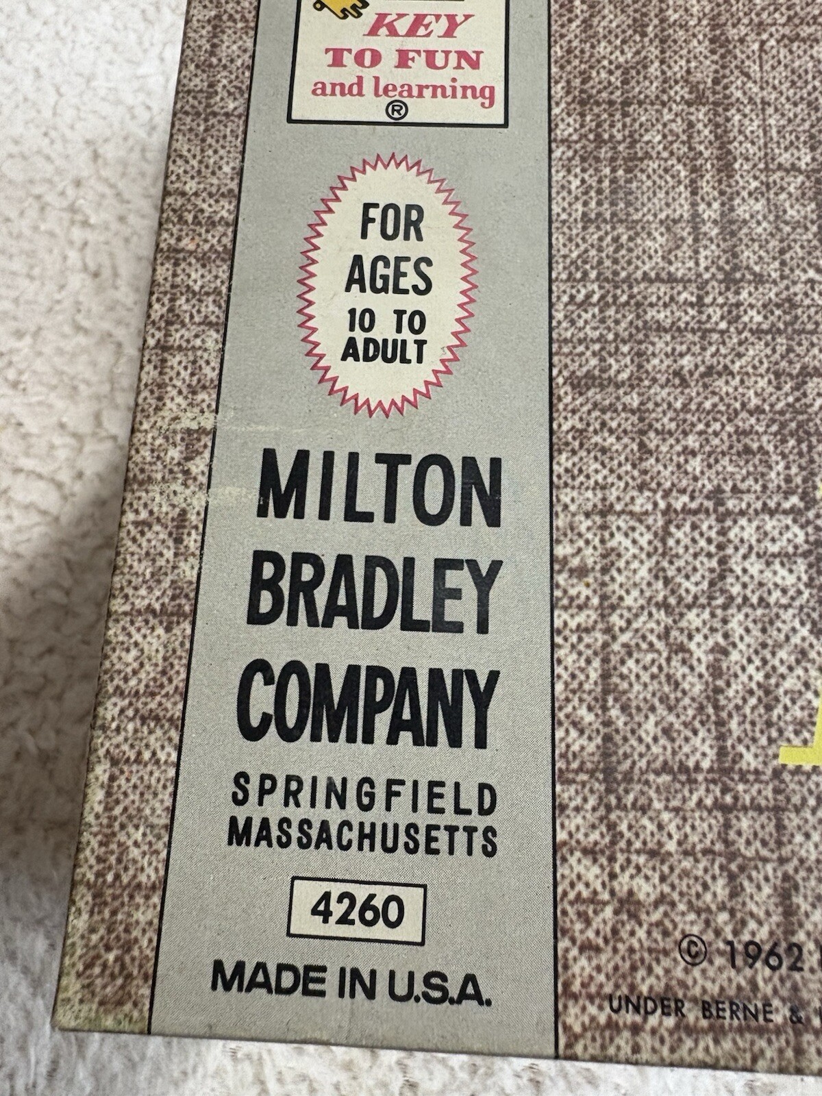 1962 Milton Bradley Password Game #4260 Complete Made In USA Vintage