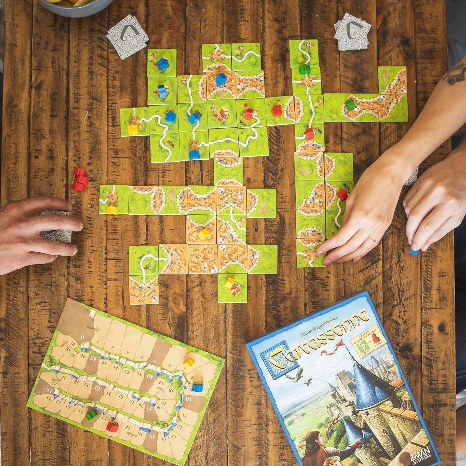 Carcassonne Tile Placement Game – Family Strategy Adventure