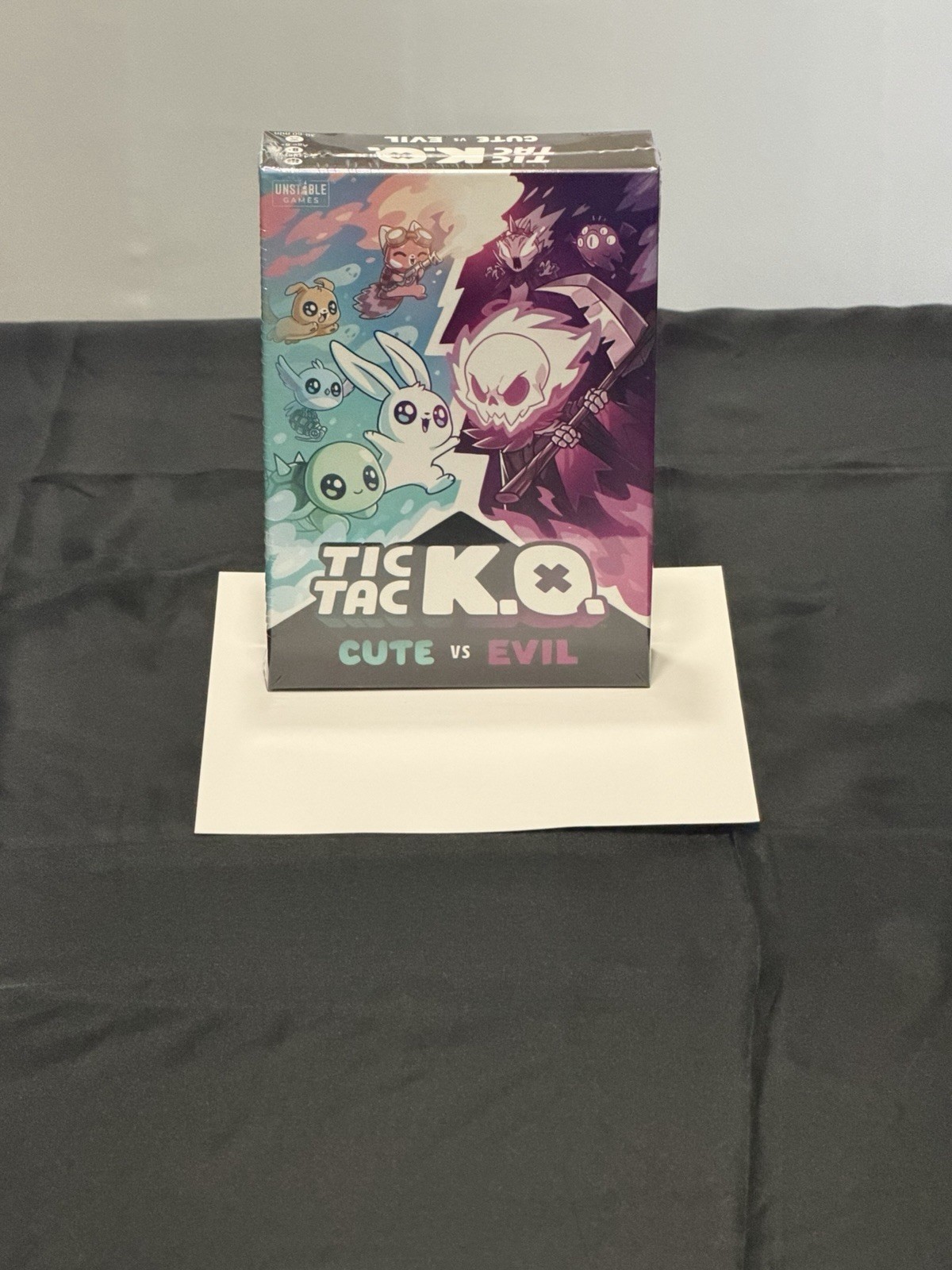Tic Tac KO Cute vs Evil Card Game (New Sealed)