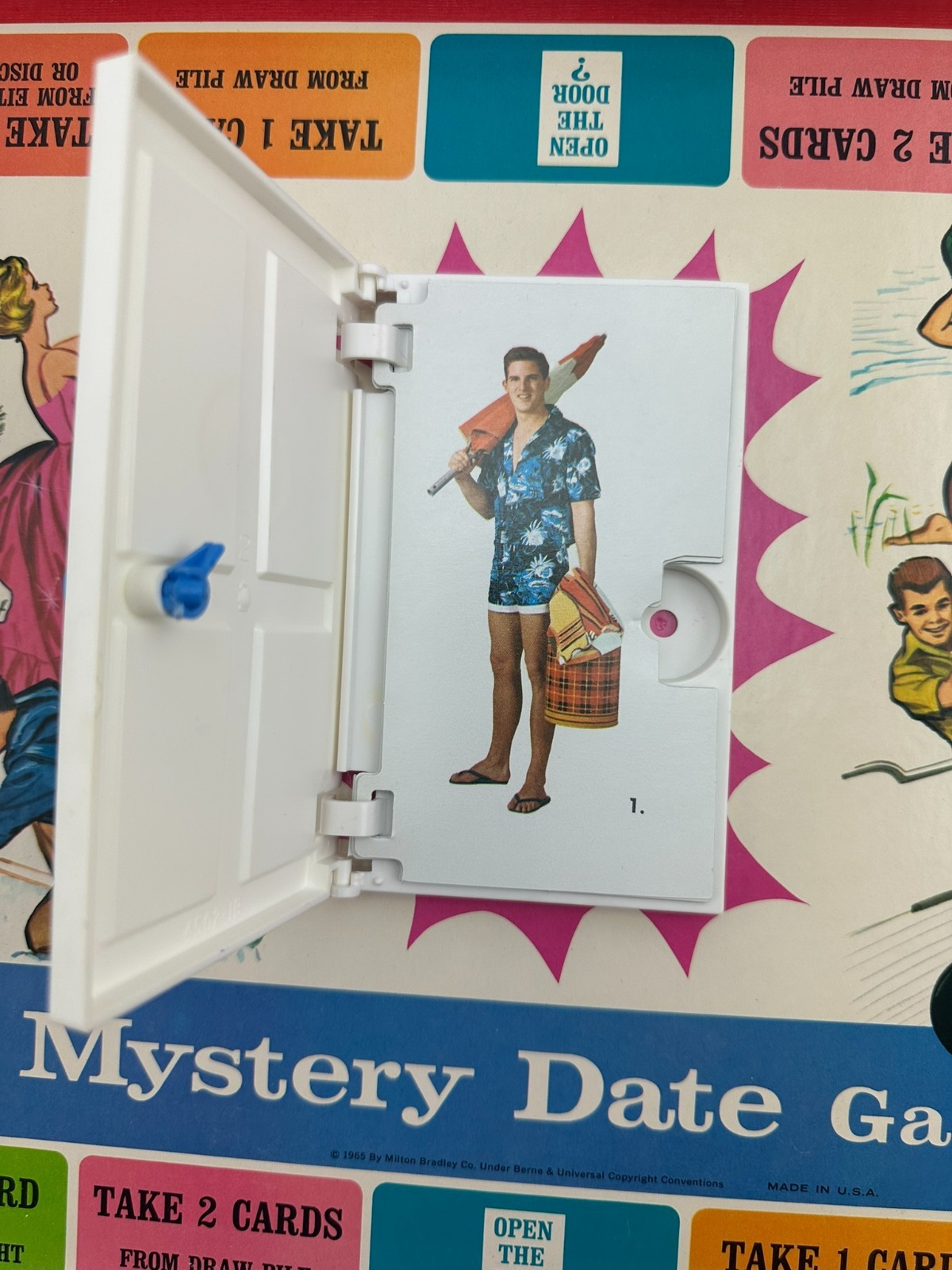 1965 Mystery Date Board Game by Milton Bradley Complete in Great Cond FREE SHIP2