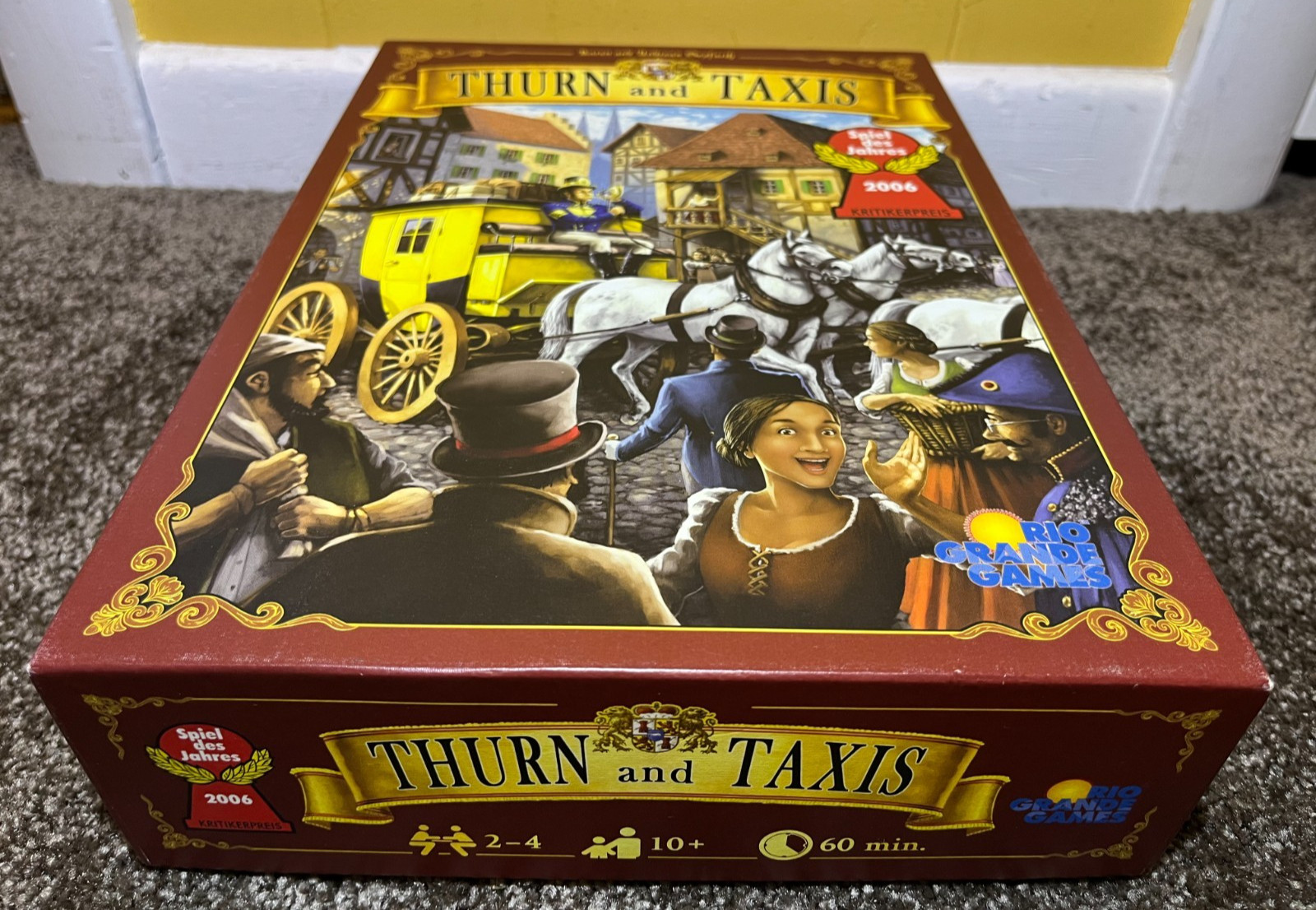 Rio Grande – Thurn and Taxis – Postal Service Game 100% Complete VG++