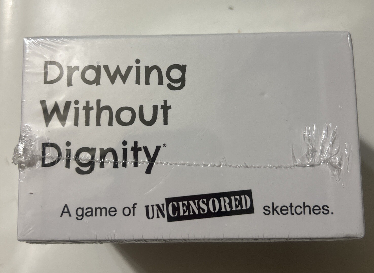 Drawing Without Dignity Game Of Uncensored Sketches Two Point Oh Games New Seal