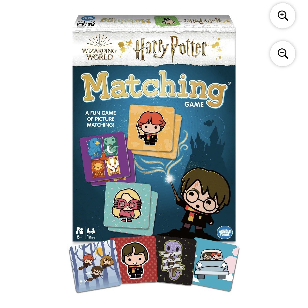 Harry Potter Matching Game Ages 6+ for 1 or more players by Wonder Forge New