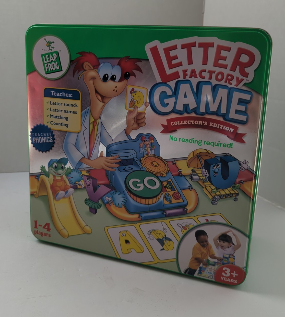 LEAPFROG LETTER FACTORY GAME Collectors Edition Phonics Learning Board Game