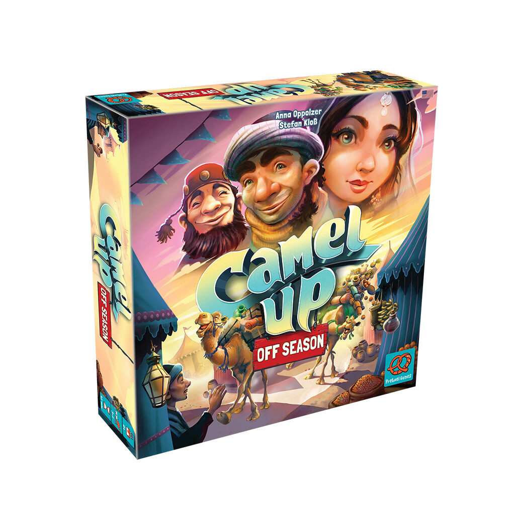 Off Season Camel Up Sequel Board Game Pretzel Games PG2090 Family Party