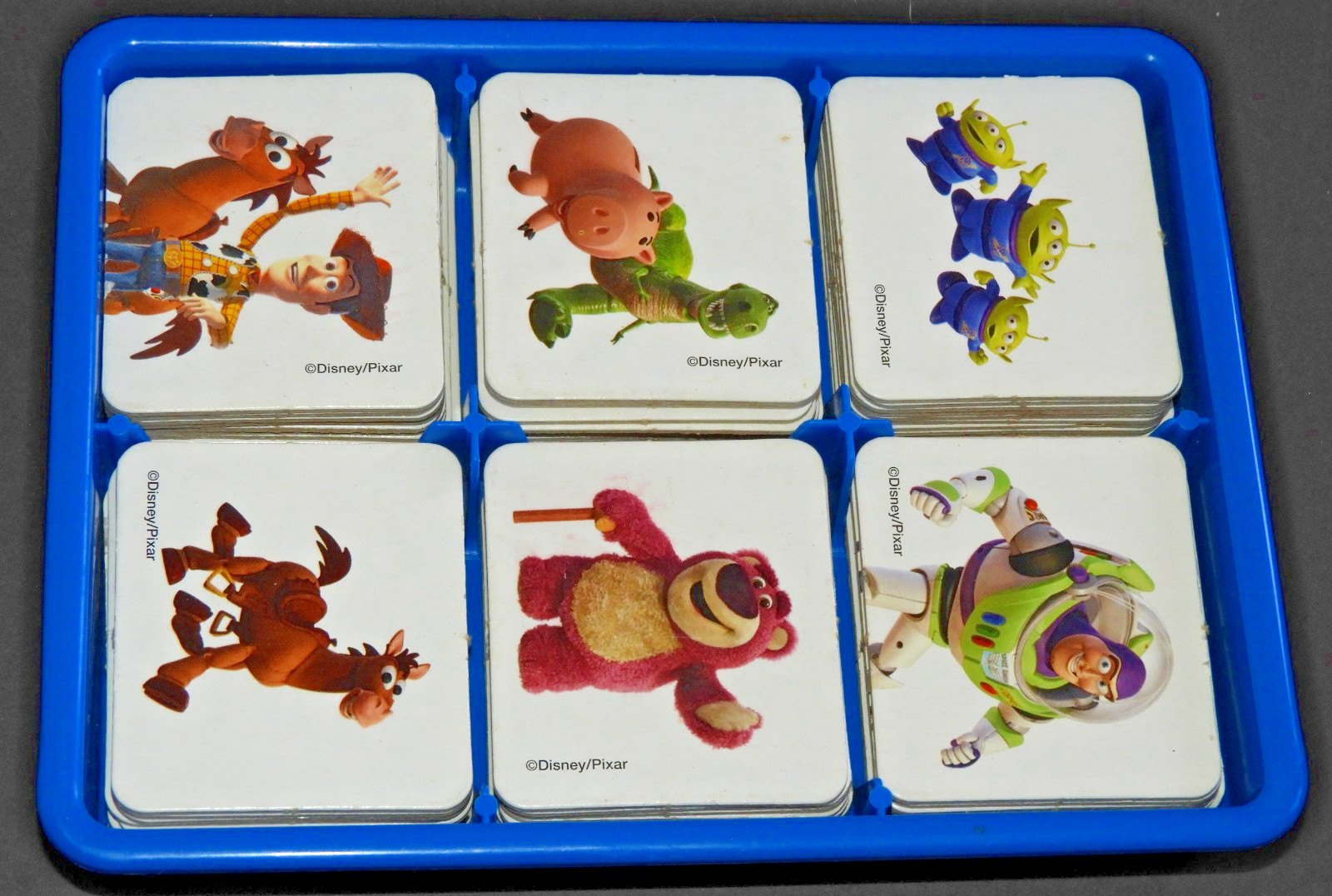 Toy Story 3 & Cars 2 Disney Pixar Memory Games Hasbro Almost Complete Cards Only