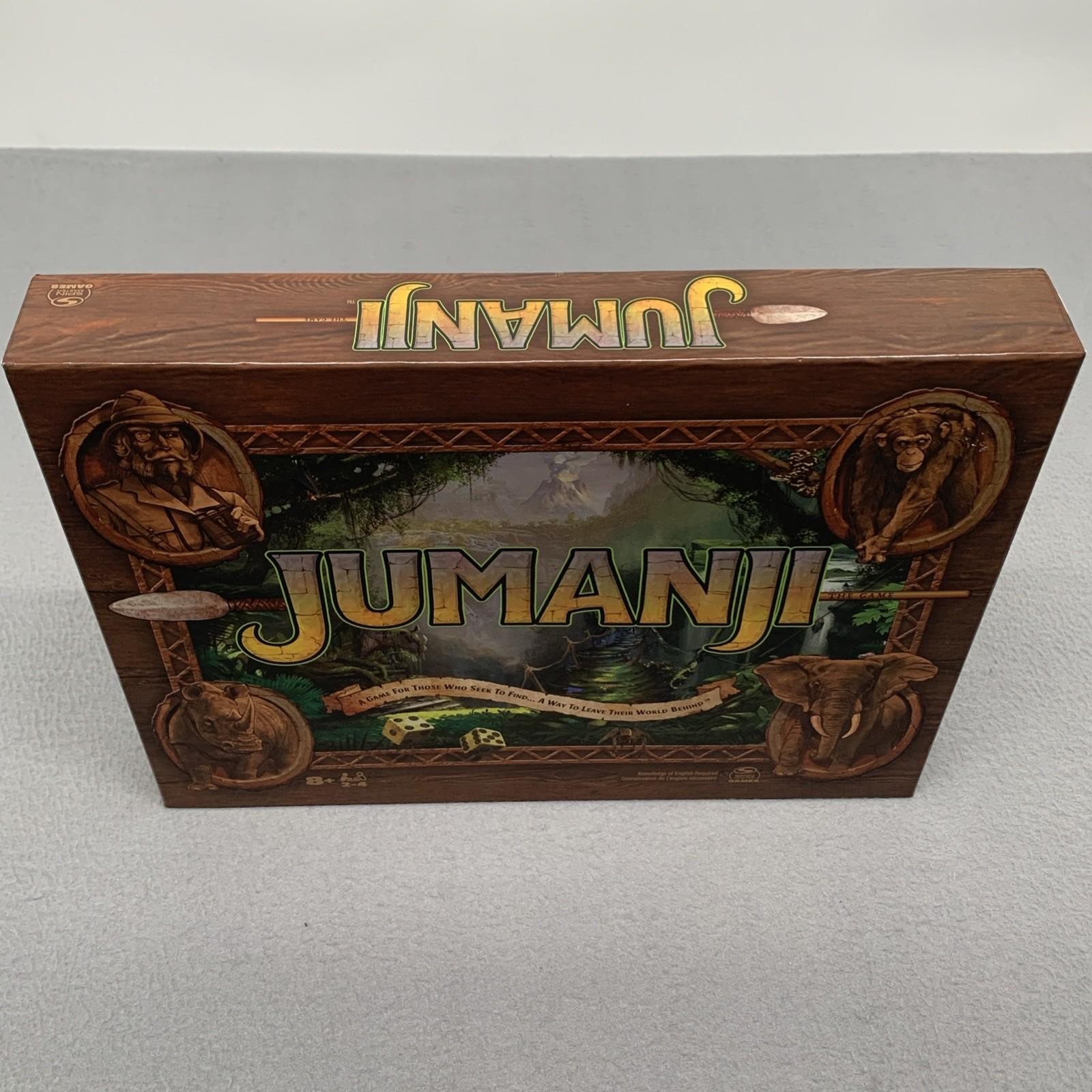 Jumanji The Game: The Classic Scary Adventure Family Board Game BRAND NEW SEALED