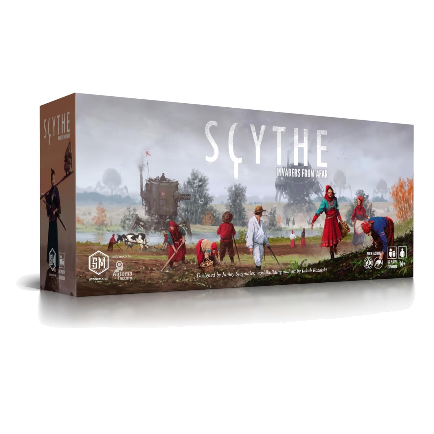Invaders from Afar for Scythe – 2 New Factions, 140 Min Gameplay, Solo Option