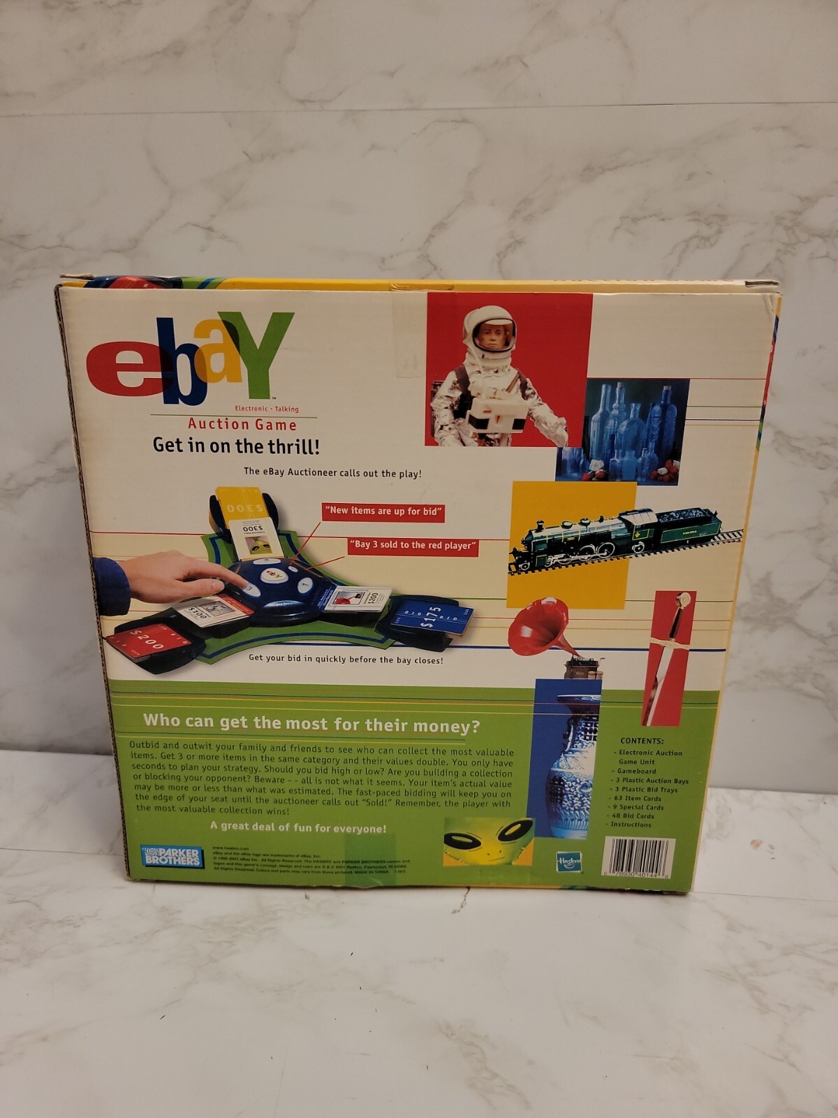 Ebay Game Electronic Talking Auction Game by Hasbro no computer needed
