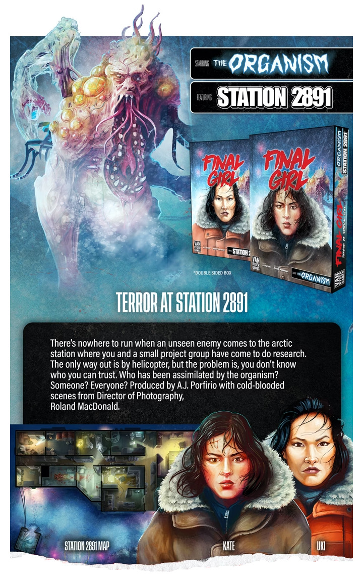 Final Girl Core Box & Panic at Station 2891 S2 Feature Film Bundle.