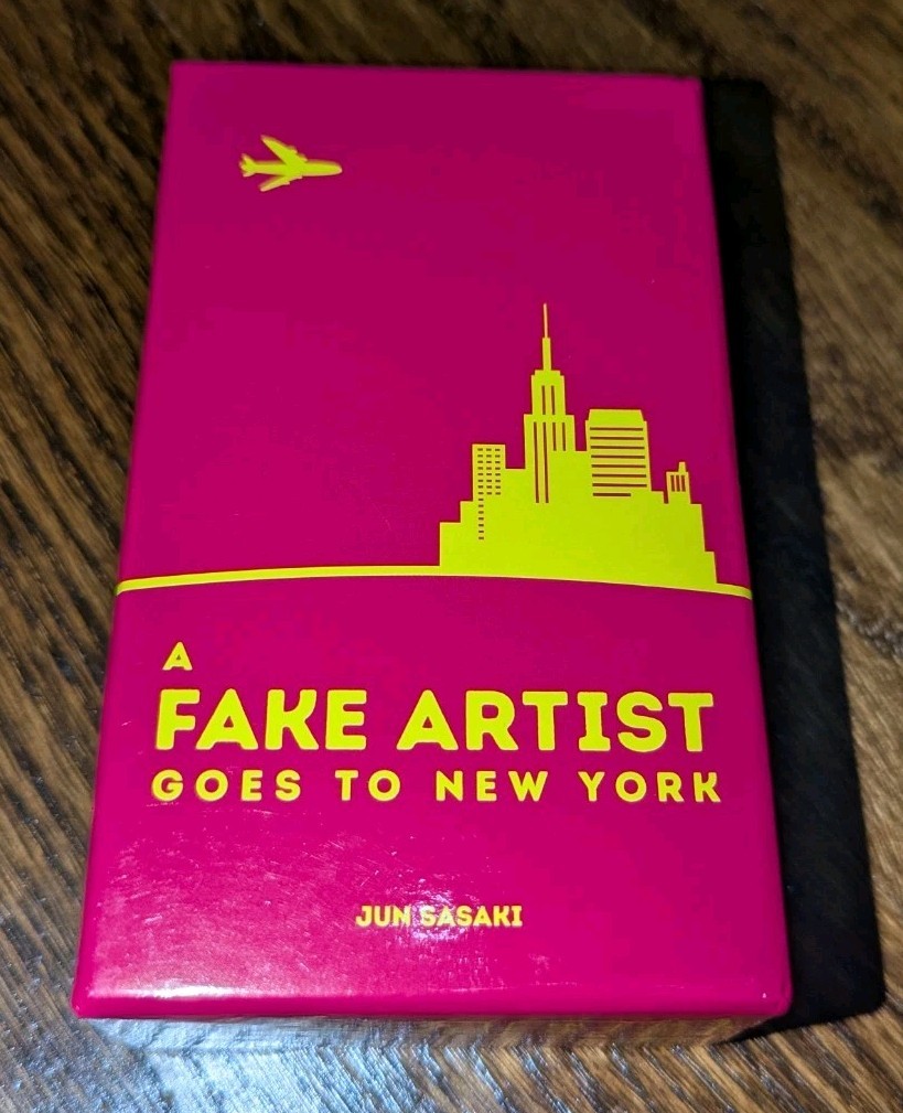 A Fake Artist Goes to New York Japanese Social Deduction Game Jun Sasaki Oink
