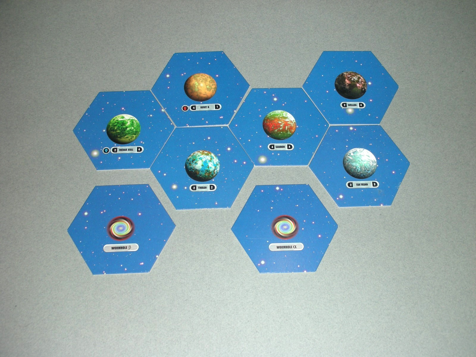 2000 FFG Twilight Imperium 2nd Edition Board Game PARTS ONLY – Hex Tile (39 PCS)