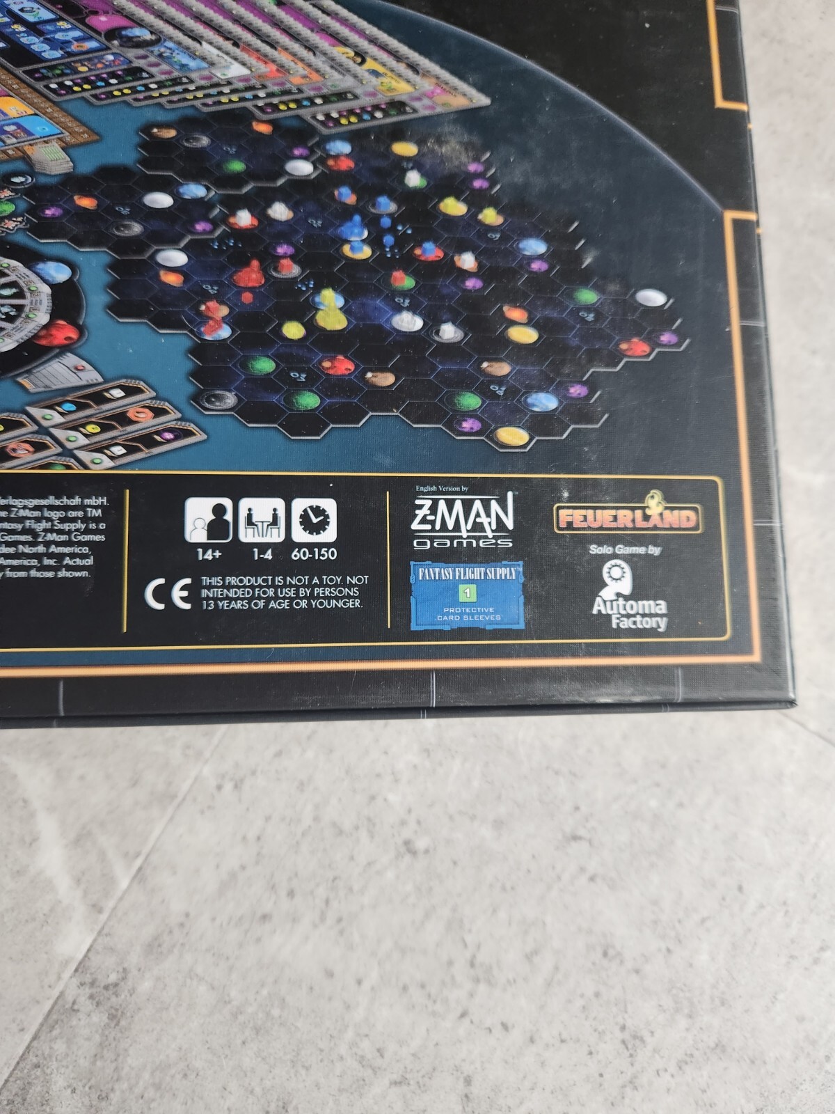 Gaia Project A Terra Mystica Board Game From Z-Man Games Complete