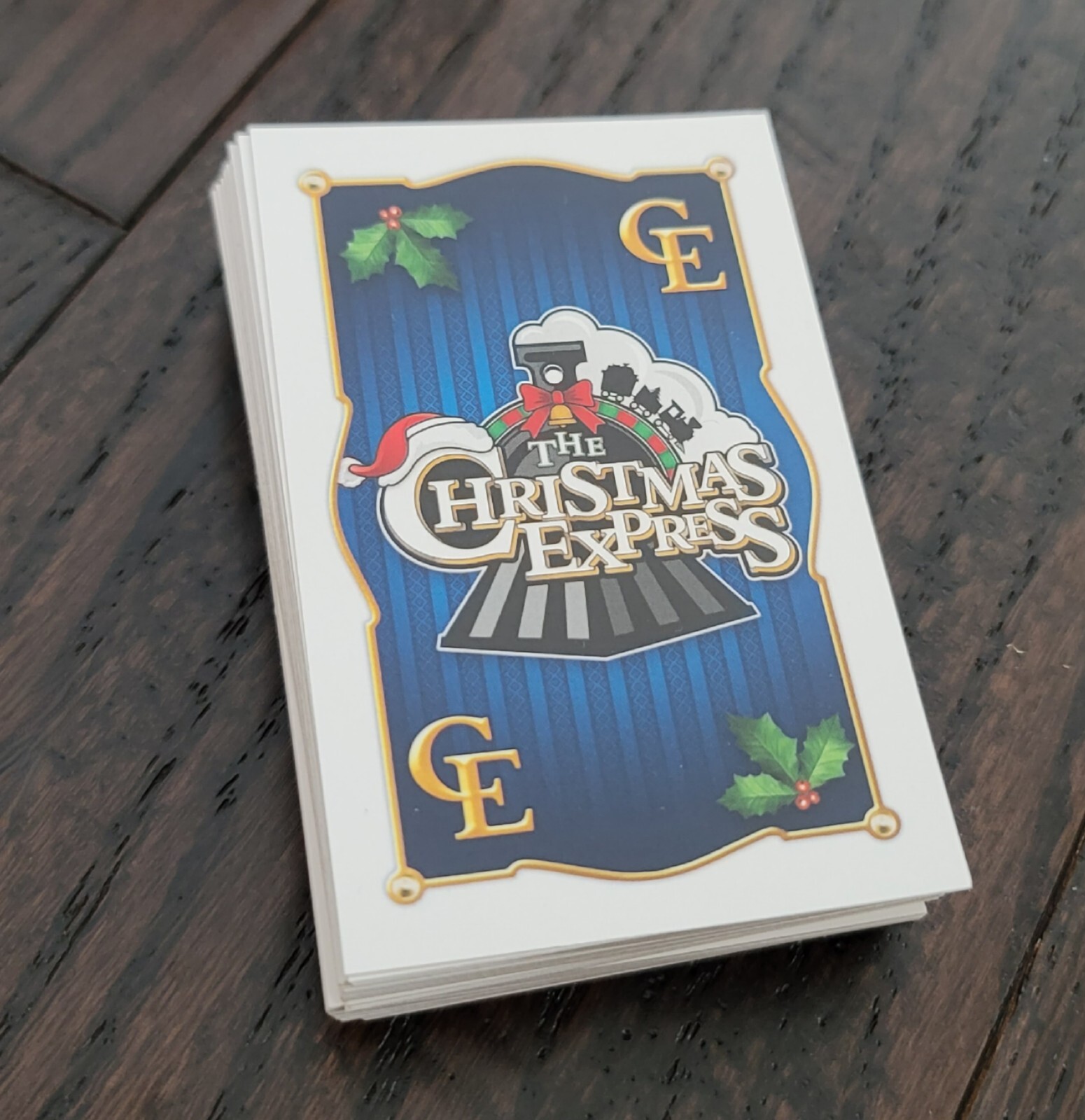 THE CHRISTMAS EXPRESS GAME Board Game COMPLETE GAME 8 Years & Up 2-4 PLAYERS