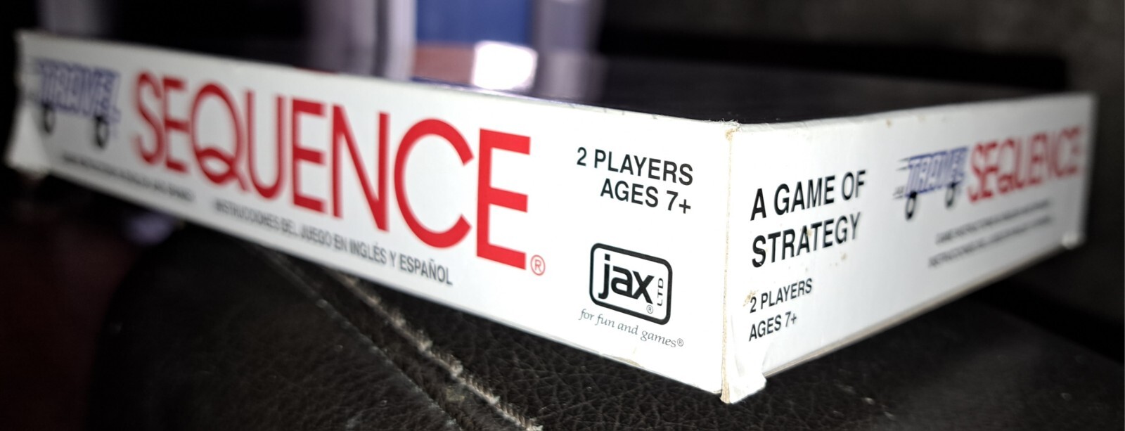 Jax Sequence Strategy Board Game Travel Version – 2 Players NIB