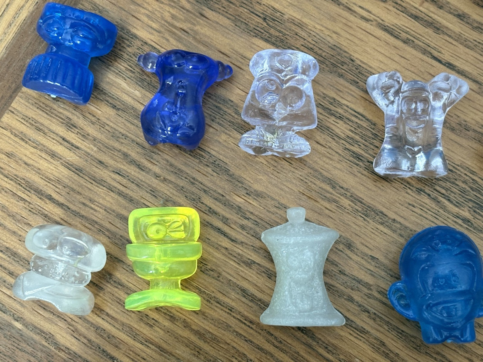 Gogos Crazy Bones Collectible Figures 40 Pieces Mixed Lot – See Photos