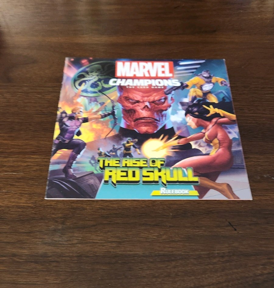 Marvel Champions The Rise Of Red Skull Campaign Expansion Box Set Complete, Used