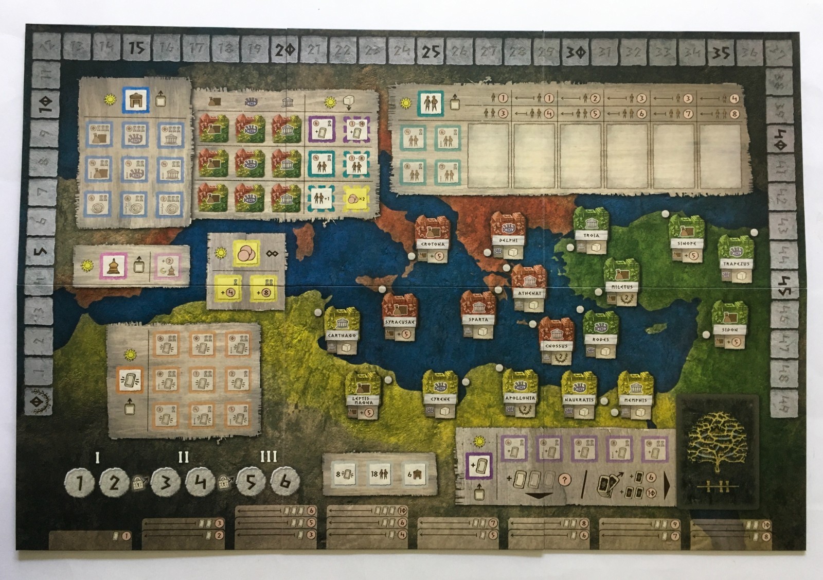 GENTES Board Game by Spielworxx #TTT 2028 1st Edition 2018 English NEW