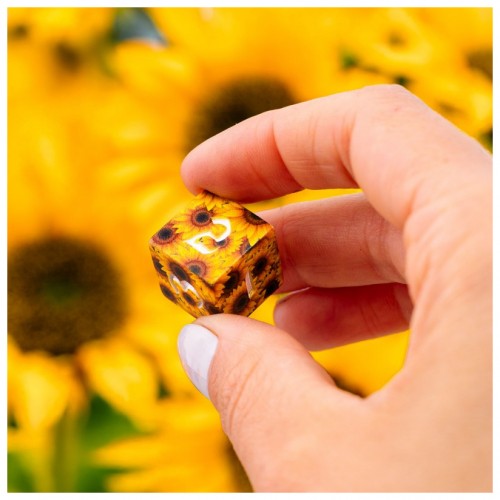 Full Art Dice Set – Sunflower