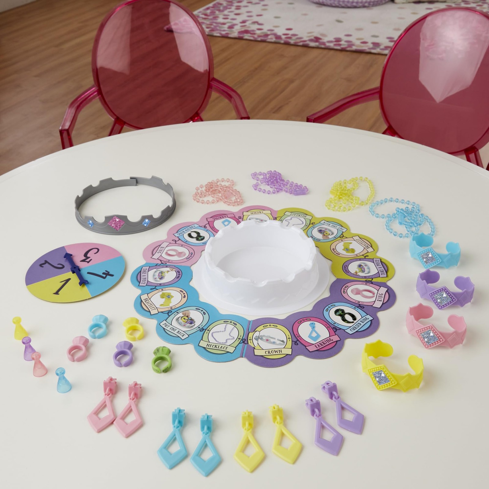 Pretty Pretty Princess Board Game Jewelry Dress Up Fun For Kids Ages 5 And Up