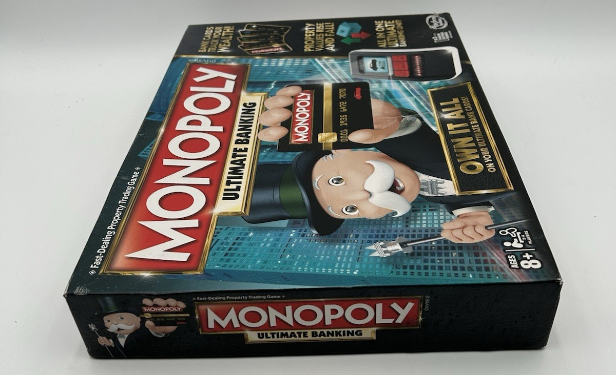 Monopoly Ultimate Banking Complete Unit Works Hasbro 2016 Electronic Finance