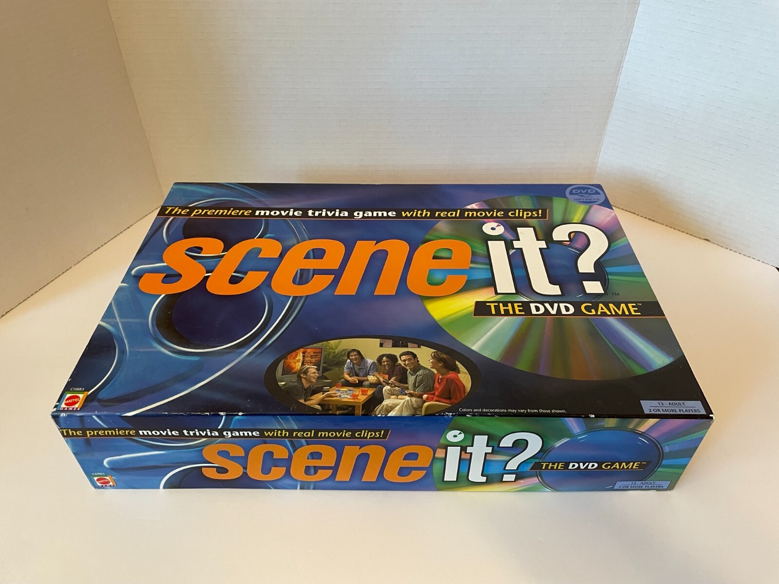Scene It? The Movie Trivia DVD Board Game 2003 Age 13 – Adult 2 or More Players