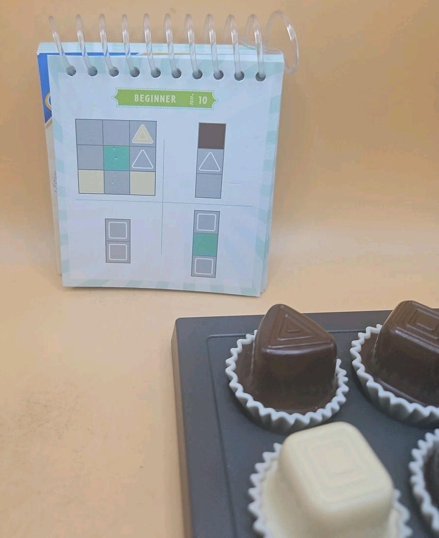 ThinkFun Chocolate Fix Logic Game Complete In Bag Instructions