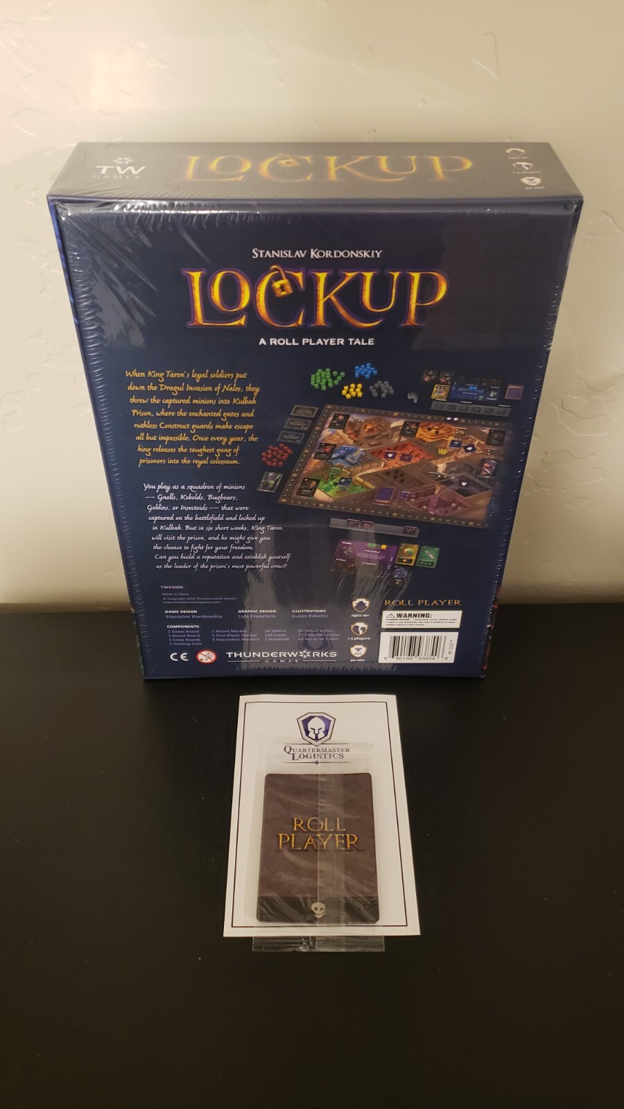 Lockup A Roll Player Tale + RP Cards by Thunderworks Games – Brand New Sealed