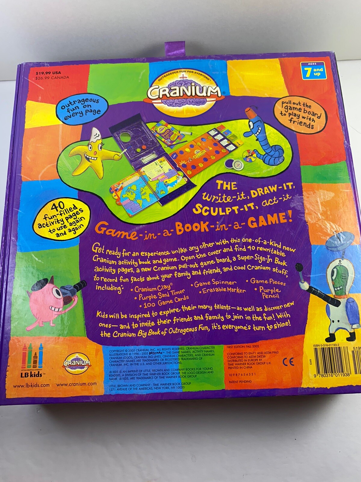 The Cranium Big Book of Outrageous Fun Write It Draw It Sculpt It Game Book