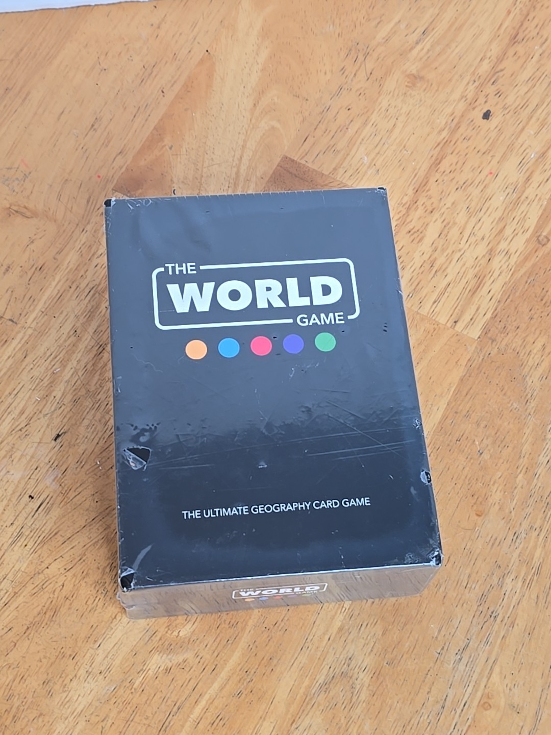The World Game Geography Card Game NEW Sealed Educational Family Trivia 194CT