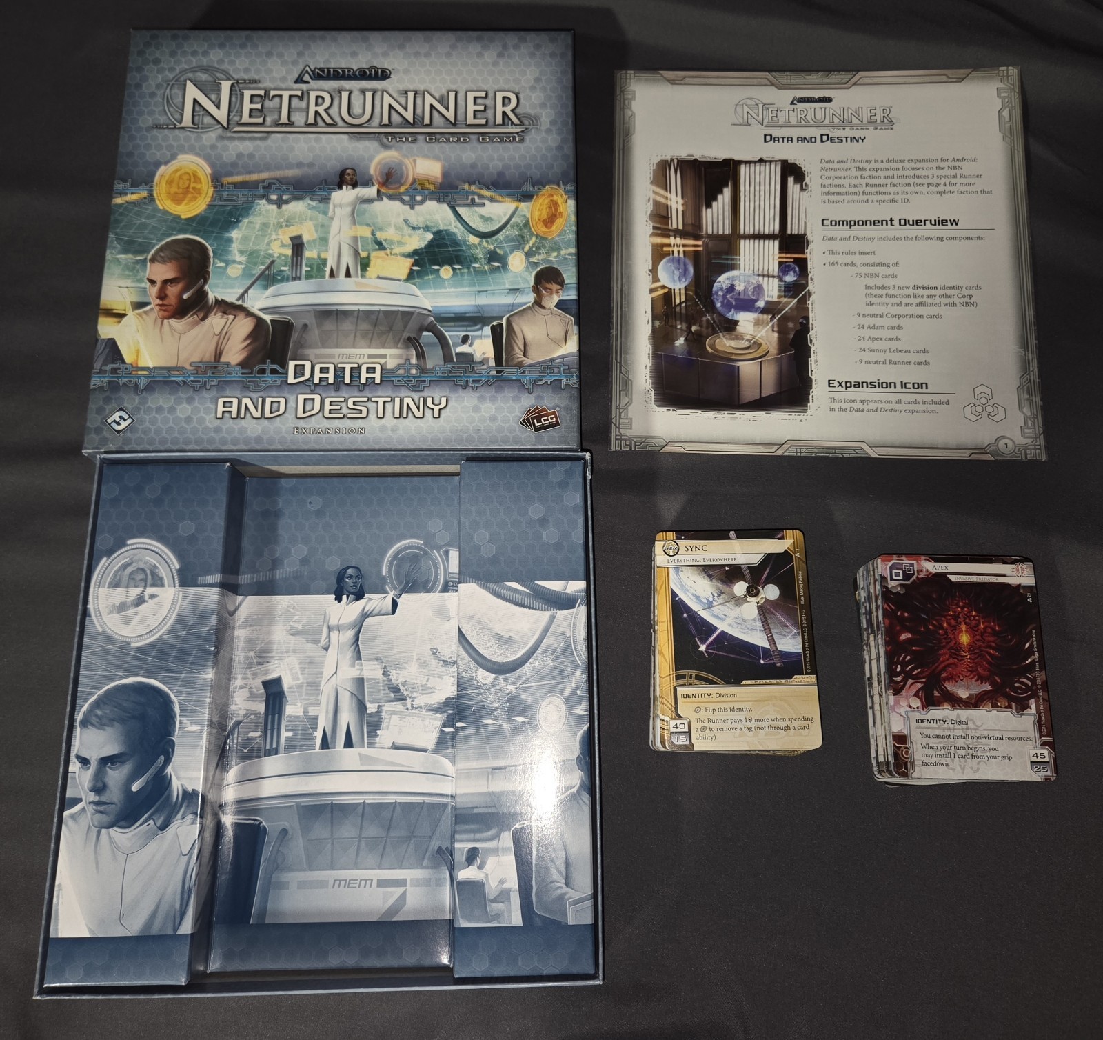 Android: Netrunner LCG Data and Destiny Deluxe Expansion