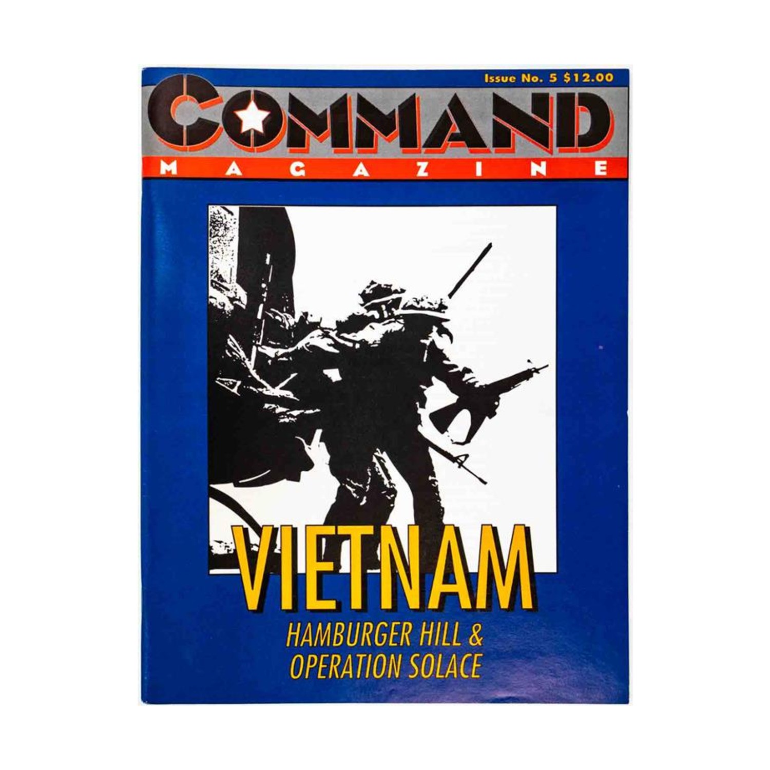 XTR Command Mag #5 w/Vietnam – Hamburger Hill & Operation Solace Mag VG+