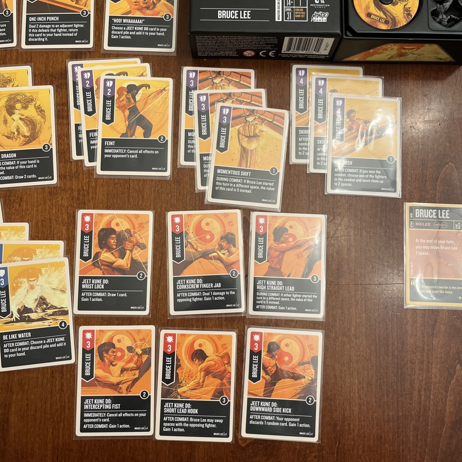 Unmatched BRUCE LEE Expansion Complete, RESTORATION GAMES