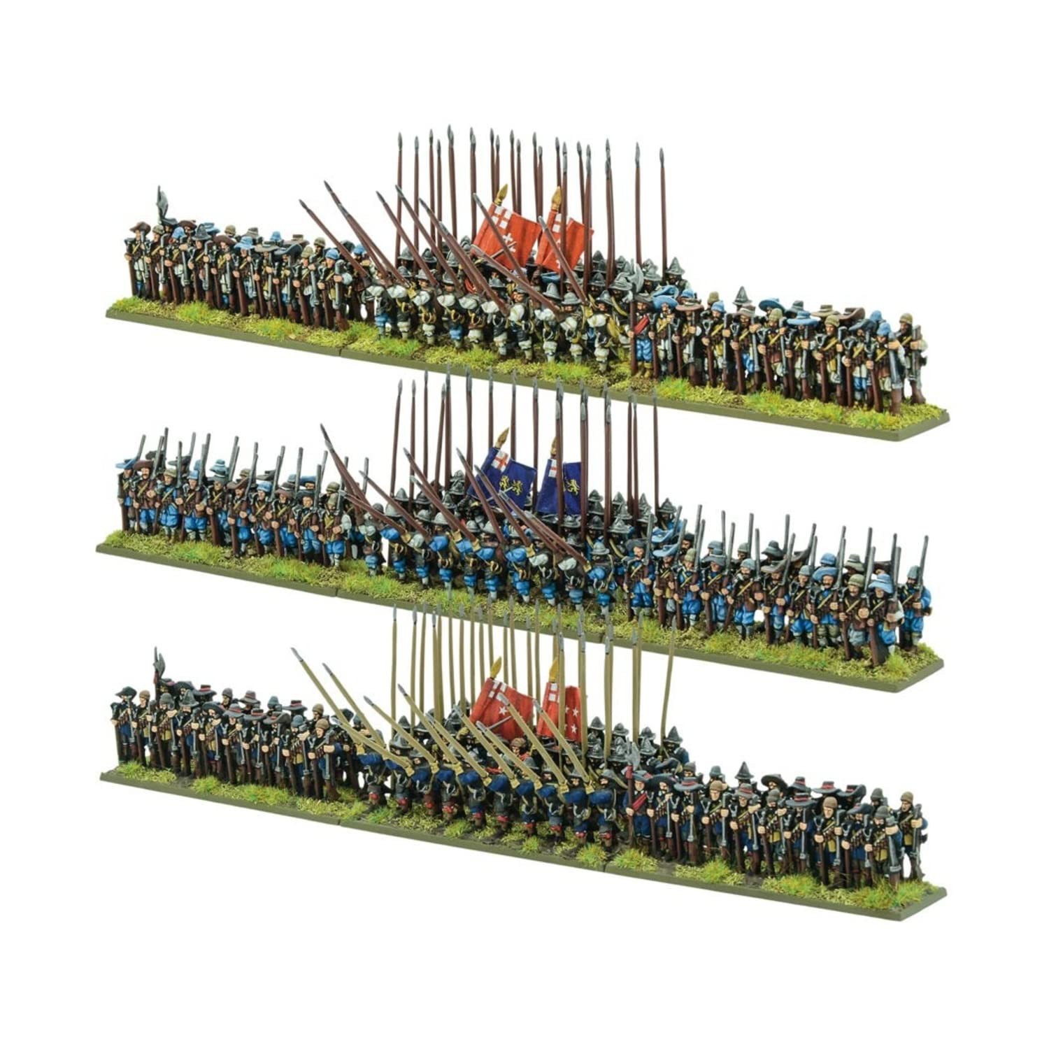 Warlord Games Epic Battles English Civil Wars Infantry Battalia Military Table