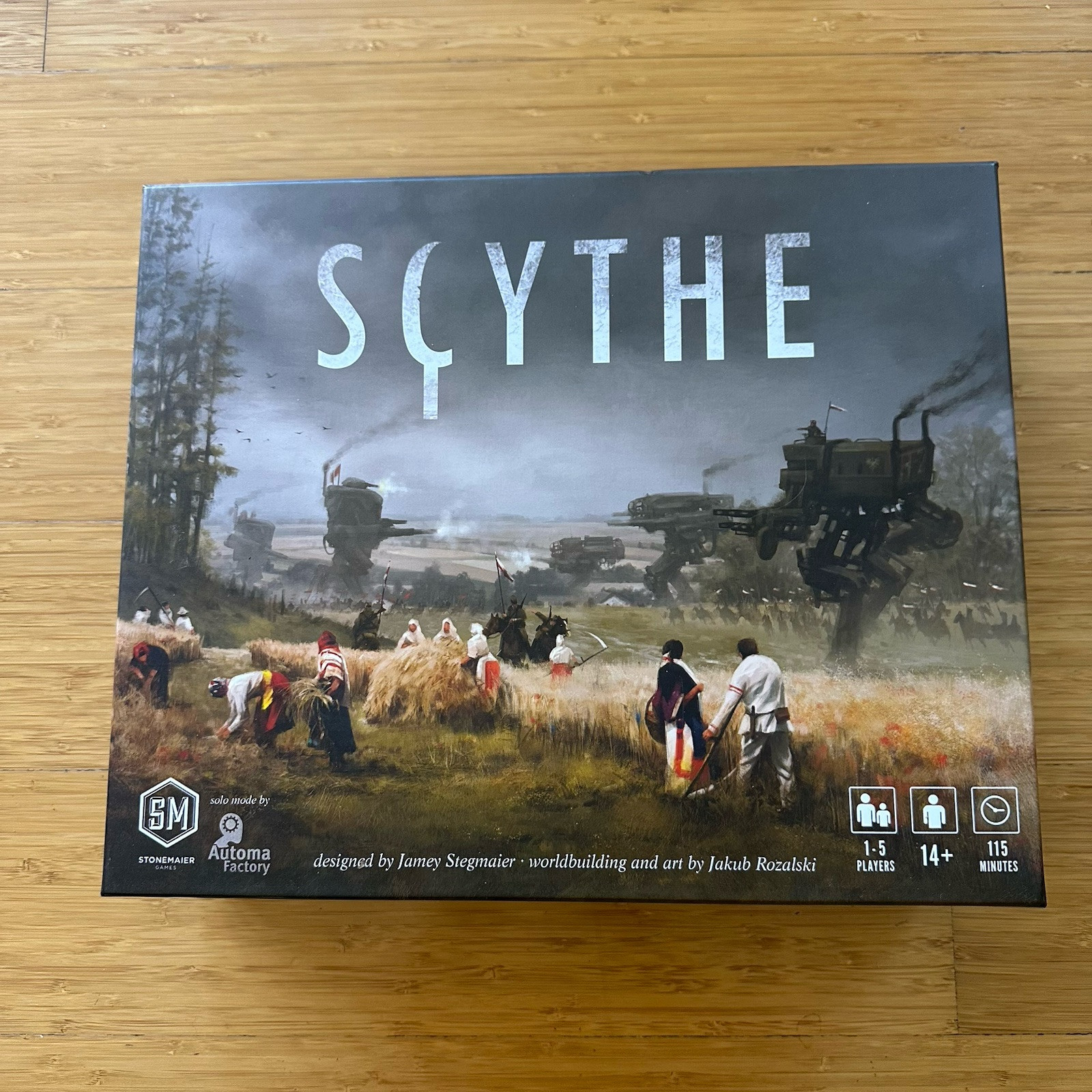 Stonemaier Games Scythe Board Game Excellent Condition