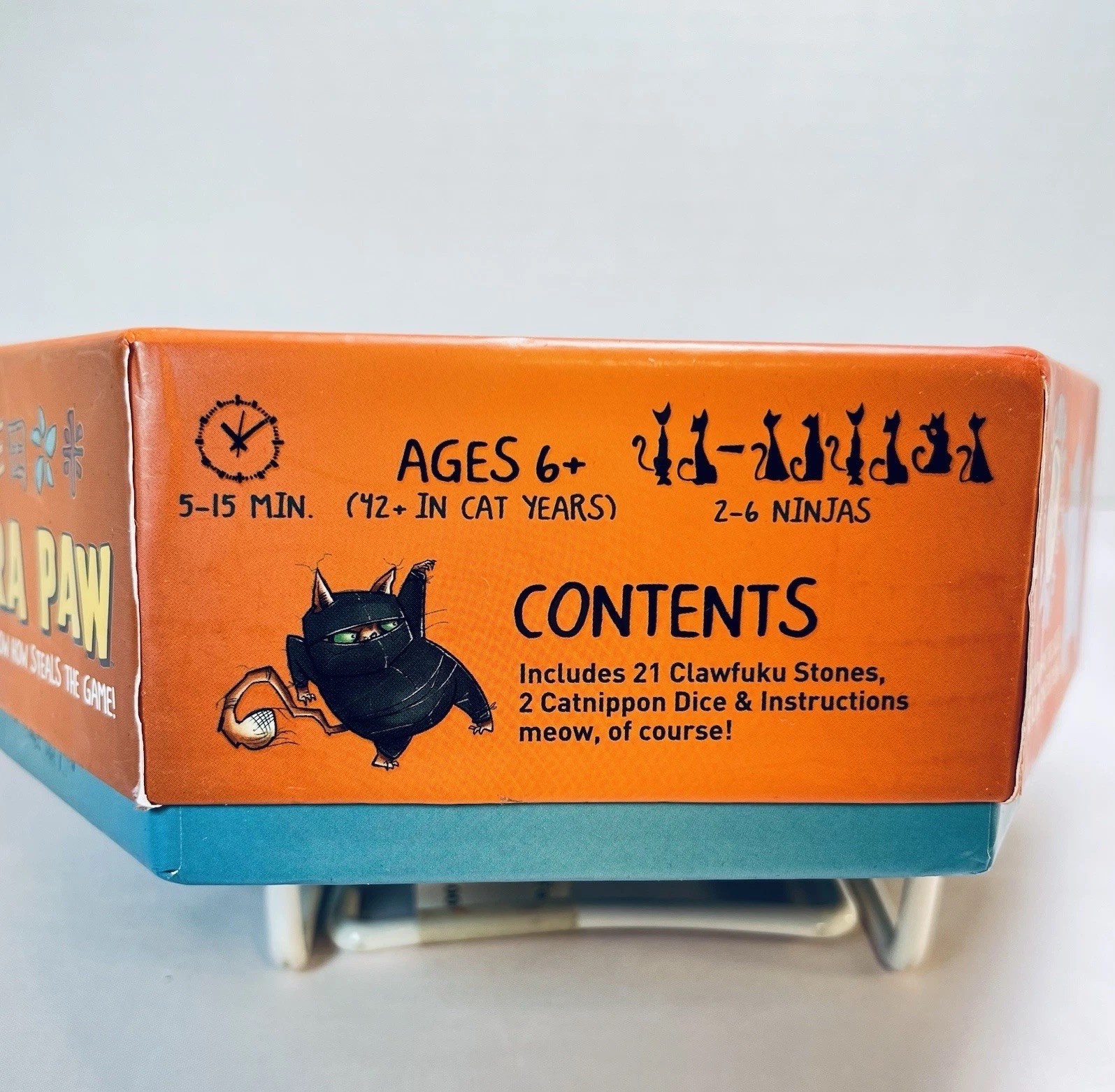 Cobra Paws Ninja Tile Game Bananagrams Master Meow Clawfuku Cat Ninja – Complete