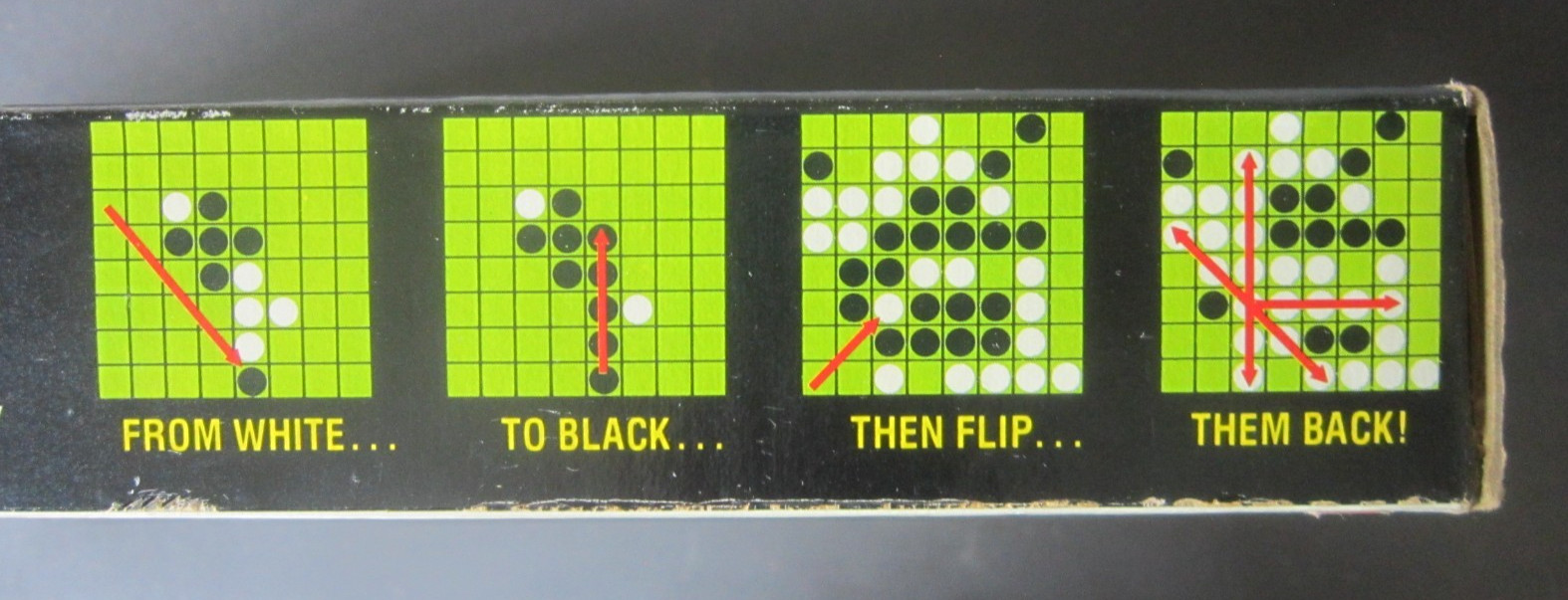 Complete Vintage 1975 Gabriel OTHELLO BOARD GAME w/ All Two-color discs Strategy
